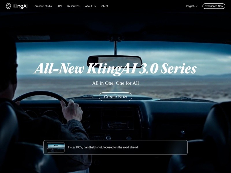 Kling / 可灵 > klingai.com
